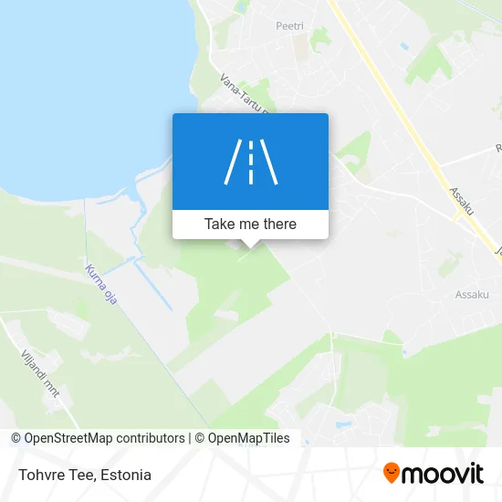 Карта Tohvre Tee