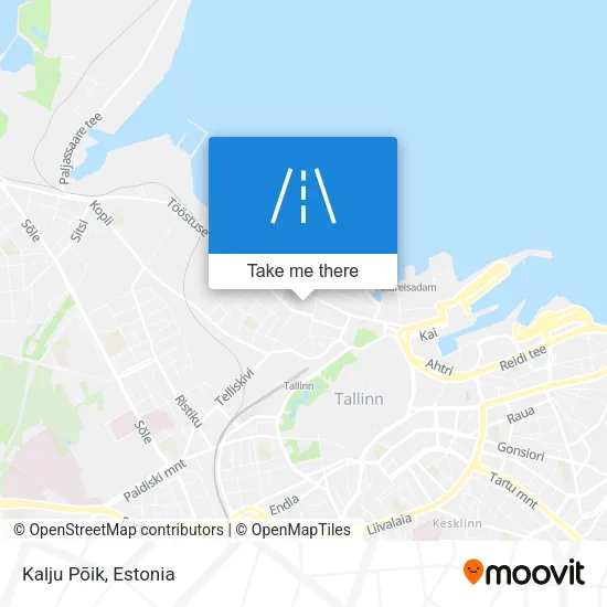 Карта Kalju Põik