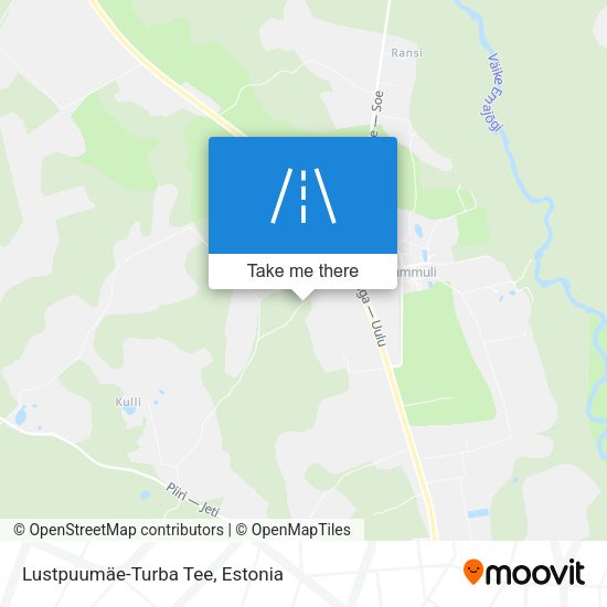 Lustpuumäe-Turba Tee map