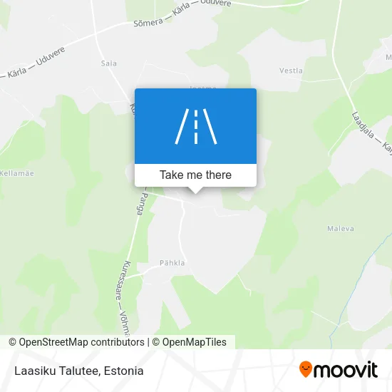 Карта Laasiku Talutee