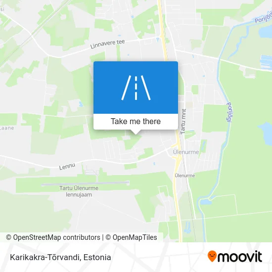 Карта Karikakra-Tõrvandi