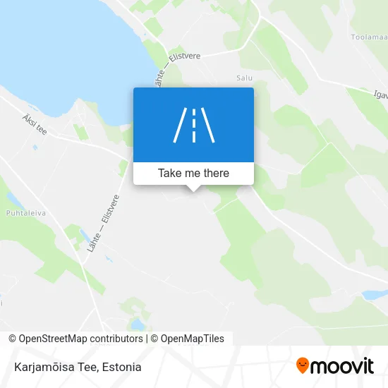 Карта Karjamõisa Tee