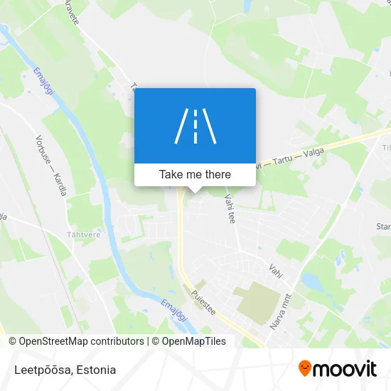 Карта Leetpõõsa