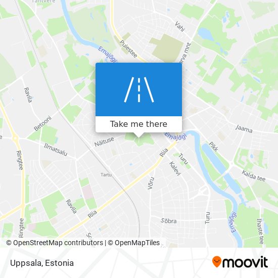 Uppsala map