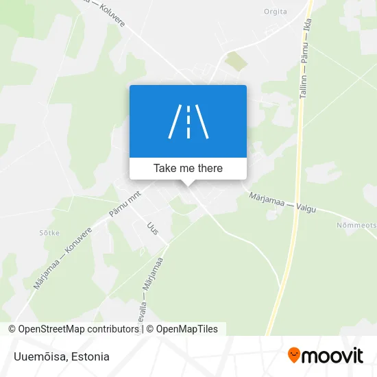 Карта Uuemõisa