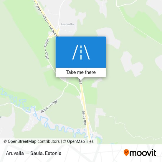 Aruvalla — Saula map