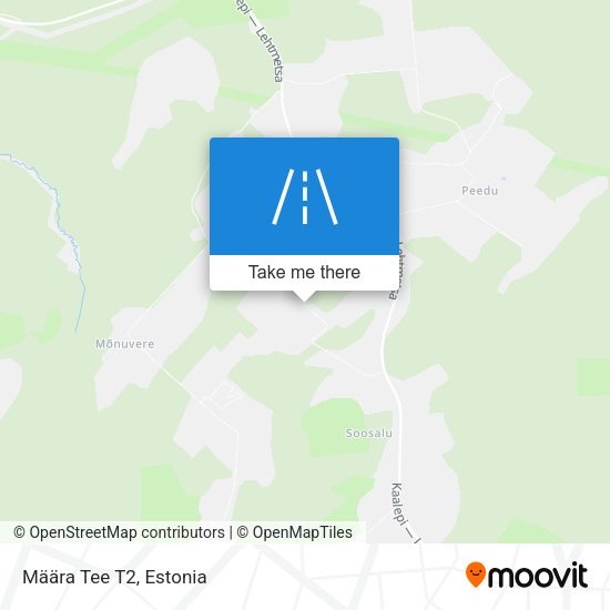 Määra Tee T2 map