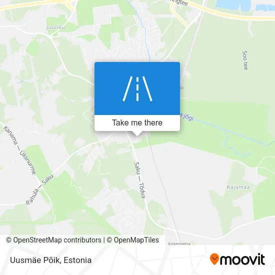 Карта Uusmäe Põik