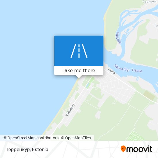 Терренкур map