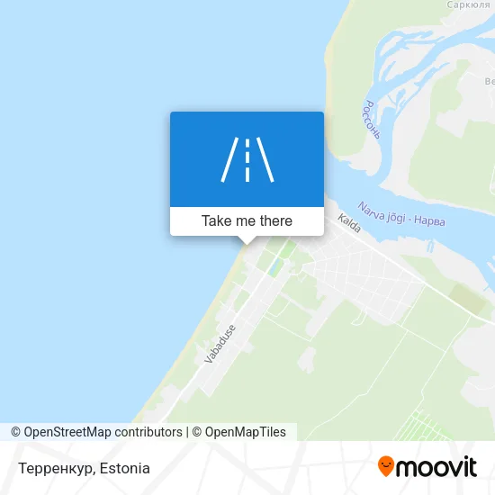 Карта Терренкур