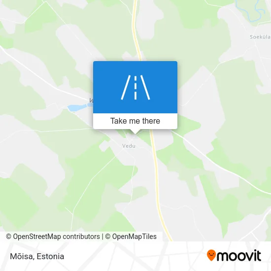 Карта Mõisa