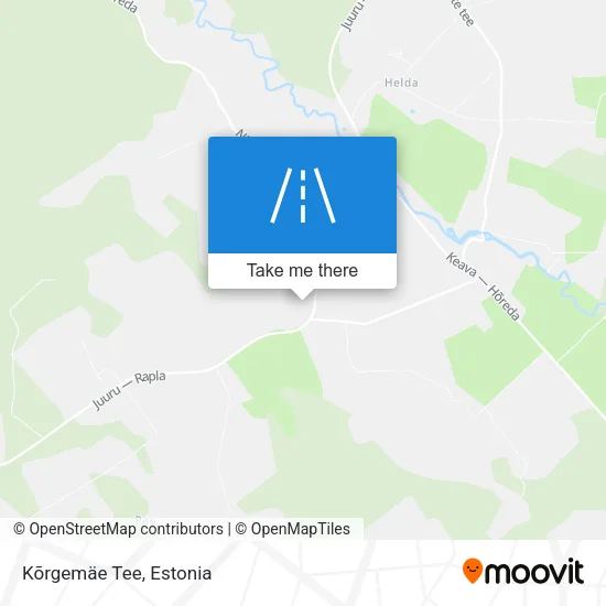 Карта Kõrgemäe Tee