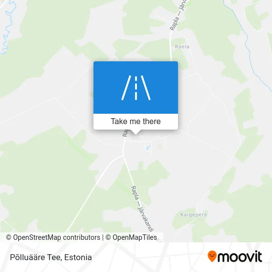 Карта Põlluääre Tee
