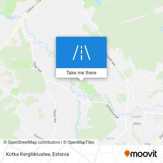 Карта Kotka Kergliiklustee