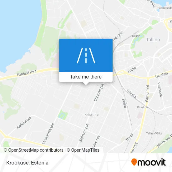 Карта Krookuse