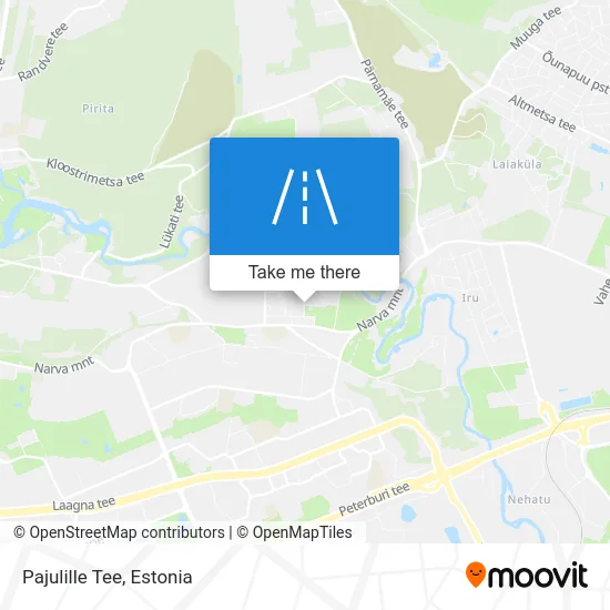 Карта Pajulille Tee