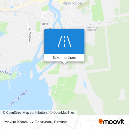 Улица Красных Партизан map
