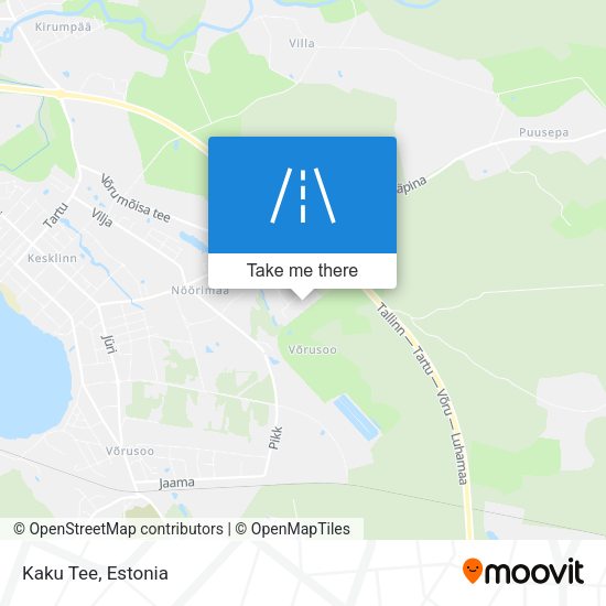 Kaku Tee map
