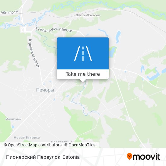 Пионерский Переулок map