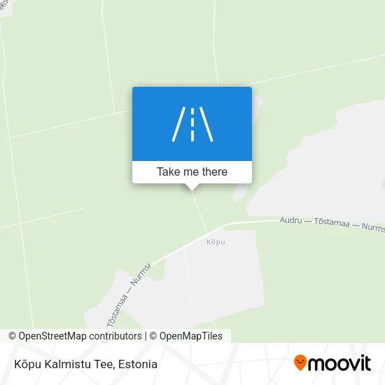 Карта Kõpu Kalmistu Tee