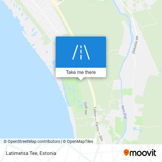 Latimetsa Tee map