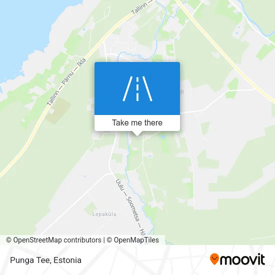 Карта Punga Tee