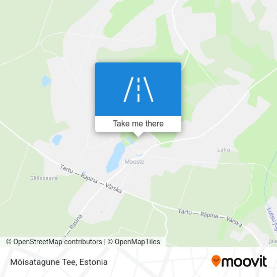 Mõisatagune Tee map