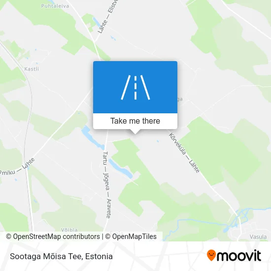 Карта Sootaga Mõisa Tee
