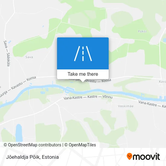 Карта Jõehaldja Põik