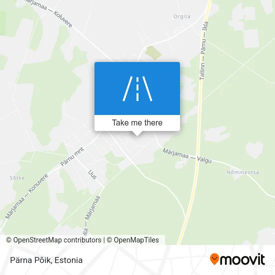 Карта Pärna Põik