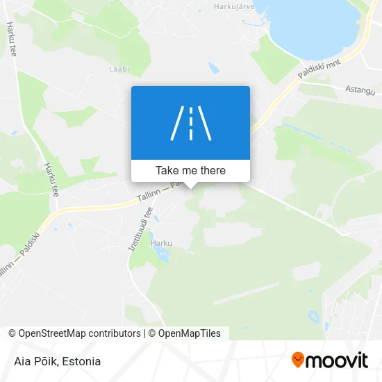 Карта Aia Põik