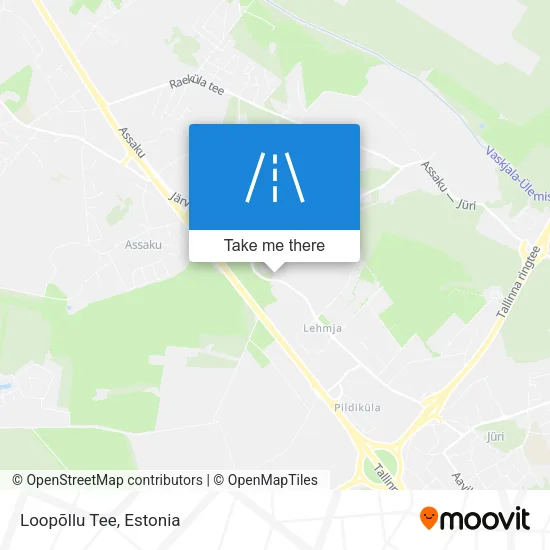 Карта Loopõllu Tee