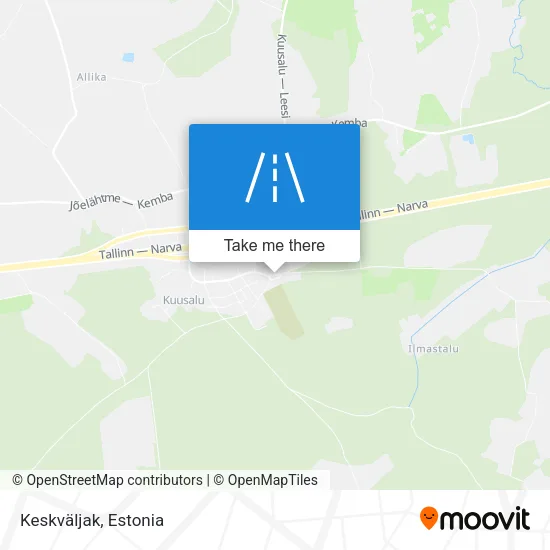 Карта Keskväljak