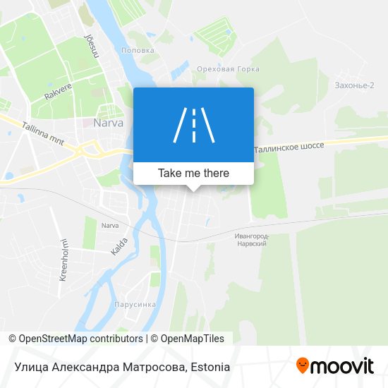 Улица Александра Матросова map
