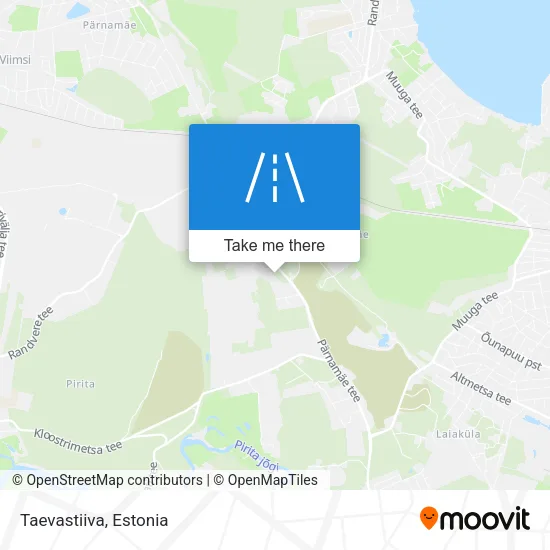 Карта Taevastiiva