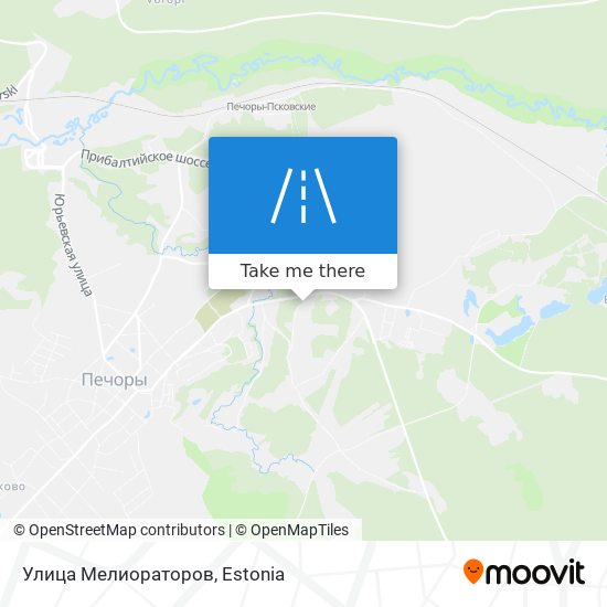 Улица Мелиораторов map