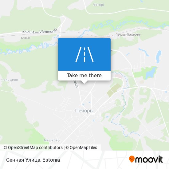 Сенная Улица map