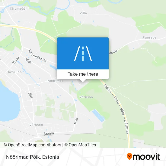 Карта Nöörimaa Põik