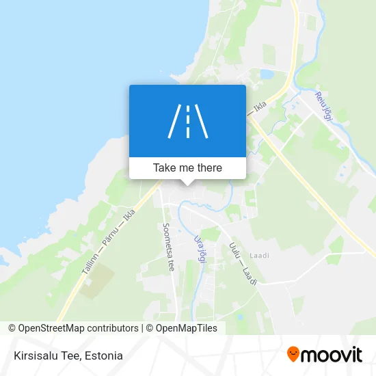 Карта Kirsisalu Tee