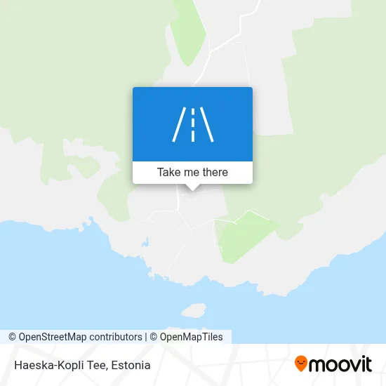 Haeska-Kopli Tee map