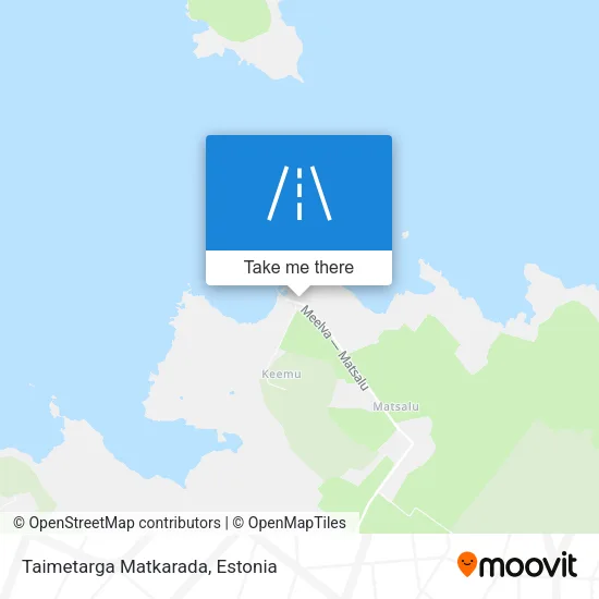 Карта Taimetarga Matkarada