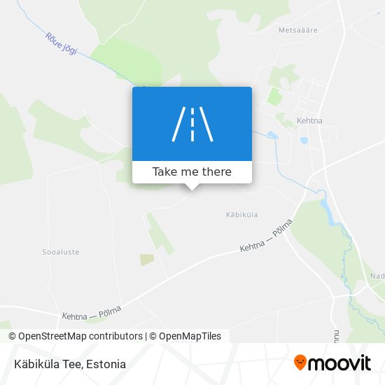 Käbiküla Tee map