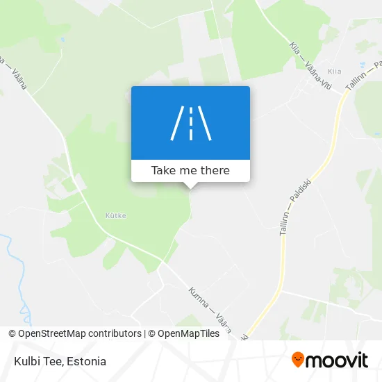 Карта Kulbi Tee