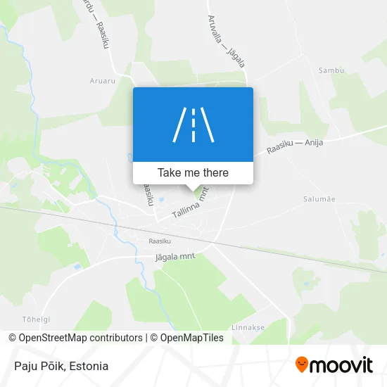 Карта Paju Põik