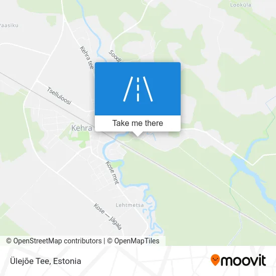 Карта Ülejõe Tee