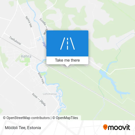 Карта Mööbli Tee