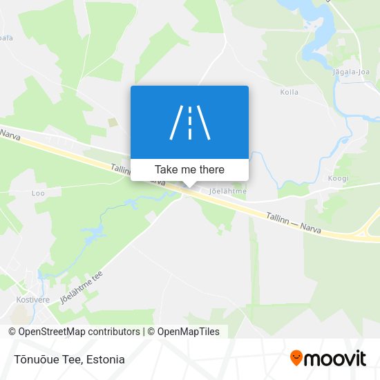 Tõnuõue Tee map