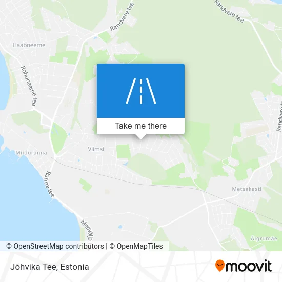 Карта Jõhvika Tee
