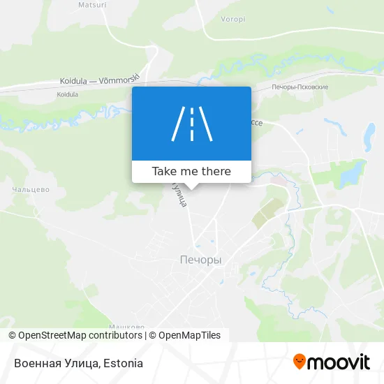 Карта Военная Улица