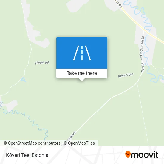 Карта Kõveri Tee